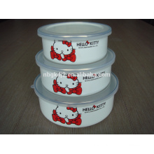 hello kitty enamel ice bowl for kids